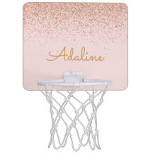 Personalized Gold Glitter Monogram Name