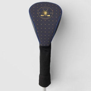 Personalized Gold Golf Clubs Golf Head Cover