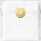 Personalized Gold Monogram Stickers