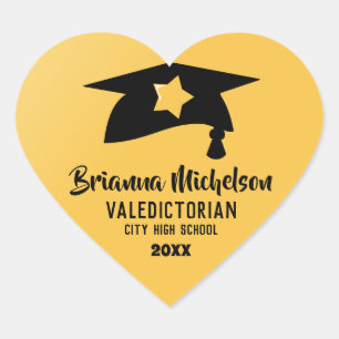 Personalized Gold Valedictorian Envelope Seal