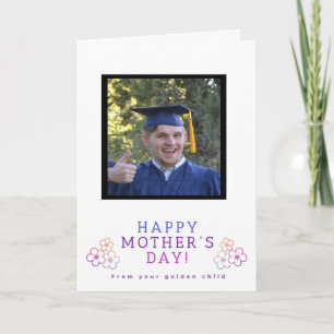Personalized "Golden Child" Mother's Day Card