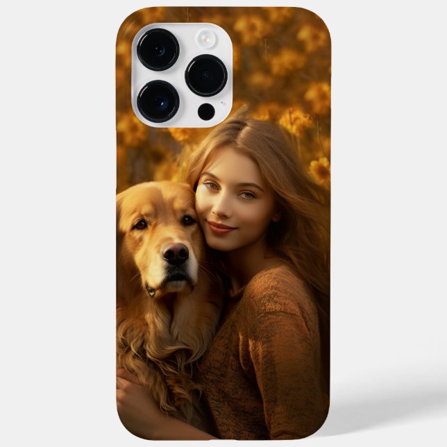 Personalized golden retriever Best Dog Mom ever  Case-Mate iPhone Case (Back)