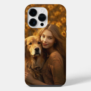 Personalized golden retriever Best Dog Mom ever iPhone 14 Pro Max Case