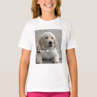 Personalized Golden Retriever Dog Photo and Name