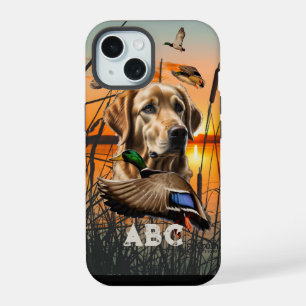 Personalized Golden Retriever iPhone 15 Case