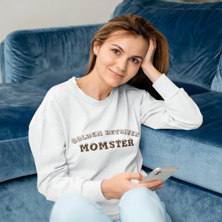 Personalized Golden Retriever Mom Halloween Sweatshirt