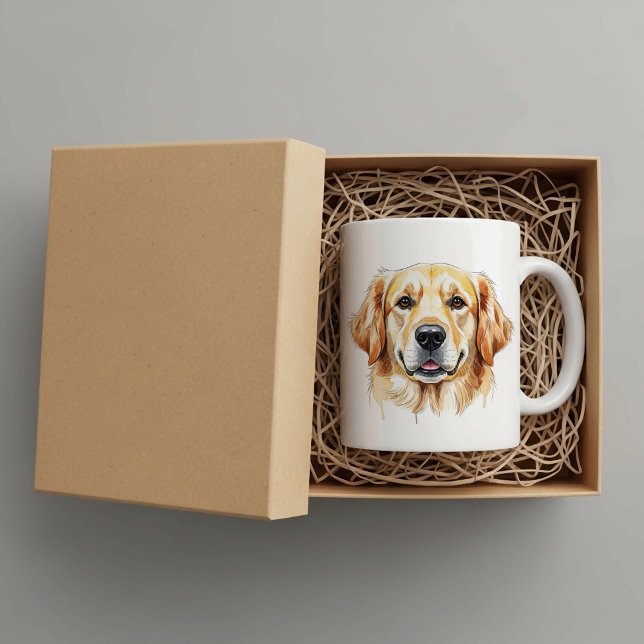 Personalized golden retriever Mug (Creator Uploaded)