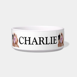 Personalized Golden Retriever Pet Bowl