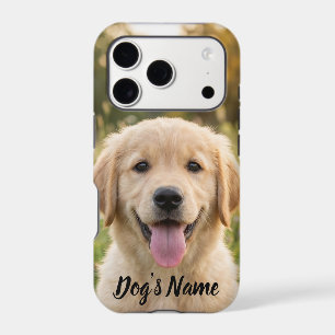 Personalized Golden Retriever Photo and Name 