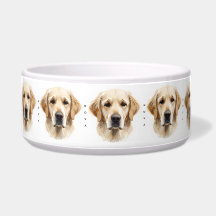Personalized Golden Retriever Watercolor Ceramic