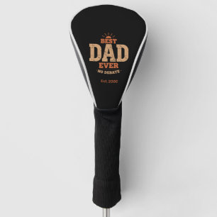 Personalized Golf Accessories, Best Dad Ever Gift Head Cover