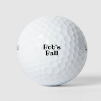 Personalized Golf Ball
