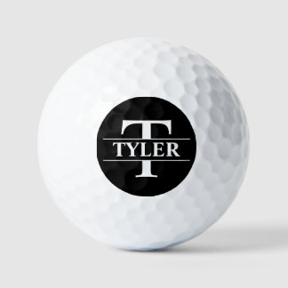 Personalized Golf Ball - Black