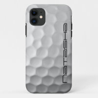 Personalized Golf Ball Dimples Texture Pattern