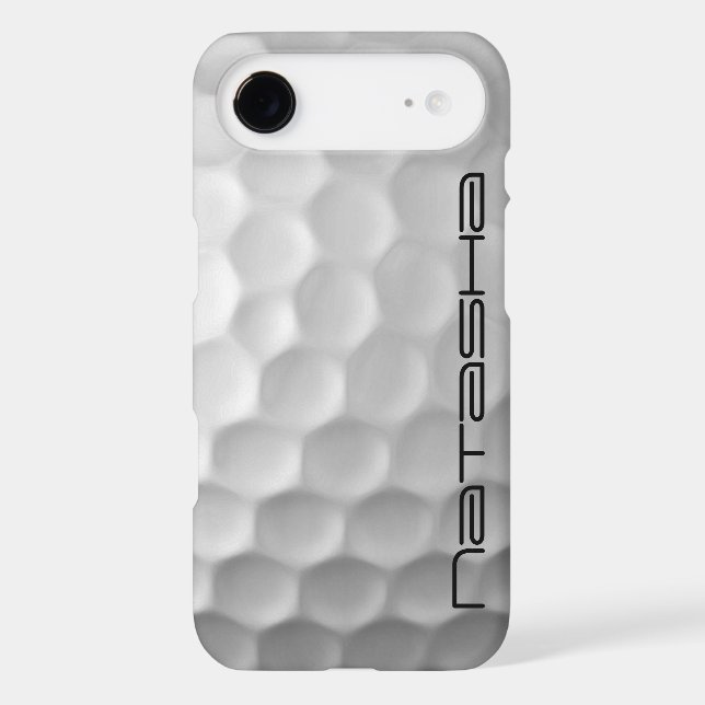 Personalized Golf Ball Dimples Texture Pattern Case-Mate iPhone Case (Back)