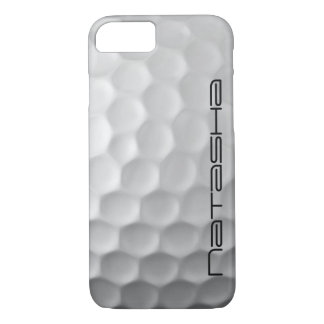Personalized Golf Ball Dimples Texture Pattern iPhone 8/7 Case