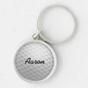 Personalized Golf Ball Keyring Keychain Gift