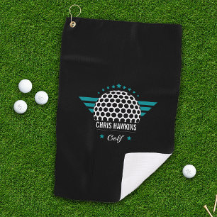 Personalized Golf Ball Logo Towel