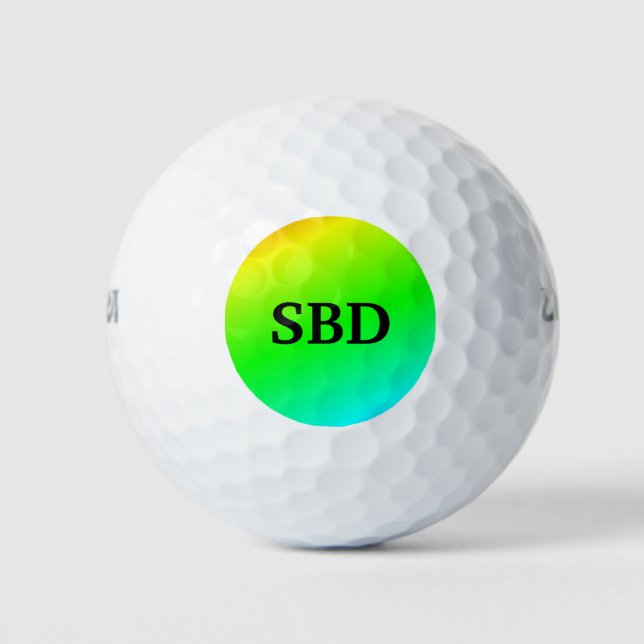 Personalized Golf Balls (Front)