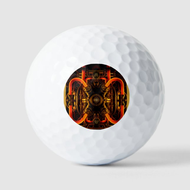 Personalized Golf Balls – Custom Text or Logo (Front)