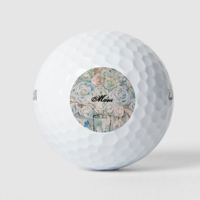 Personalized Golf Balls for her. (Front)