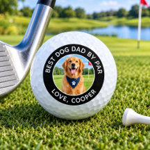 Personalized Golf Balls with Pet Photo