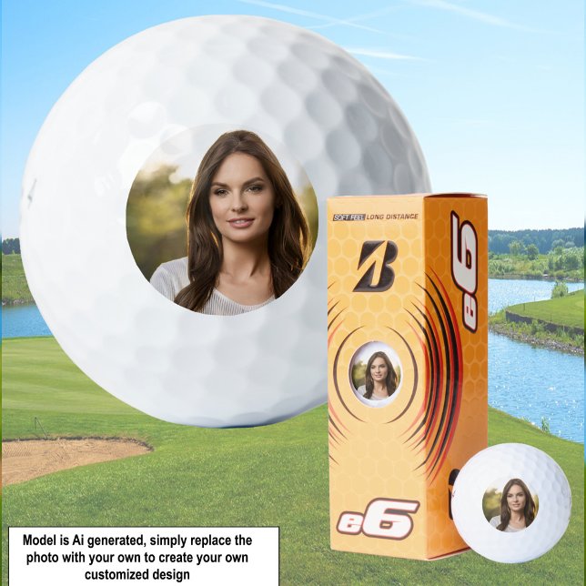 Personalized Golf Balls With Photo Create Your Own (Creator Uploaded)