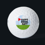 Personalized Golf Birthday Collectable Golf Balls<br><div class="desc">Funny golf birthday quote for golf-lover. Edit text to add name of your favourite golfer.</div>