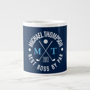 Personalized Golf Boss  Large Coffee Mug