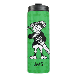 Personalized golf cartoon golfer thermal tumbler