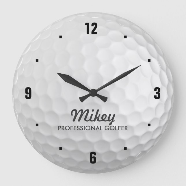 Personalized Golf Clock (Front)
