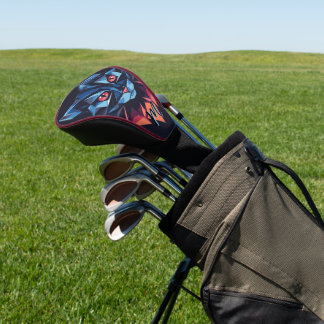 Personalized Golf Club Cover for Cat Lovers