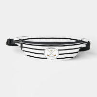 Personalized Golf Club Golfer Black Striped 