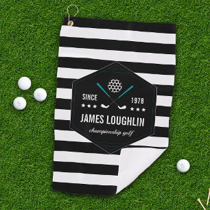 Personalized Golf Club Logo Towel