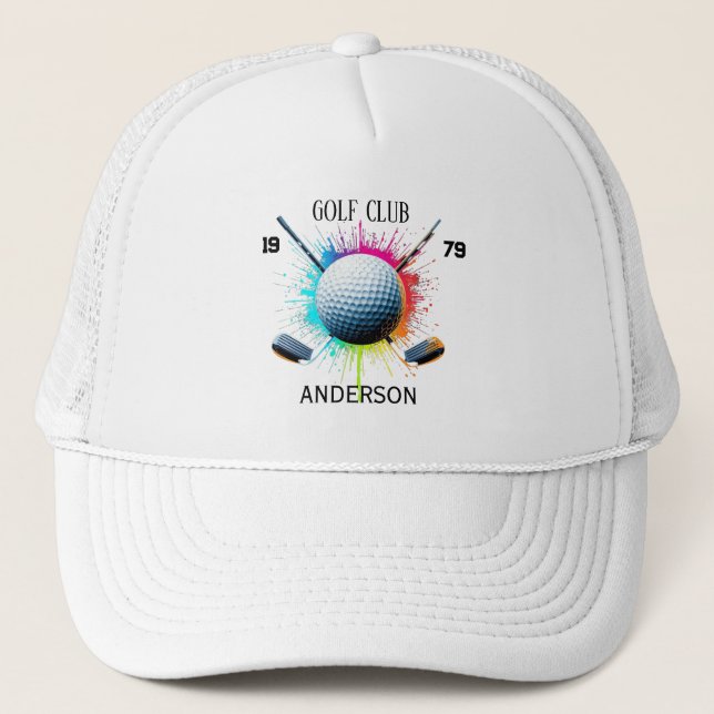 Personalized Golf Club Name Classic  Hat 2026 (Front)