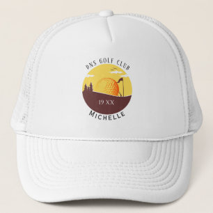 Personalized Golf Club Name Classic Trucker Hat