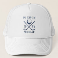Personalized Golf Club Name Classic Trucker Hat