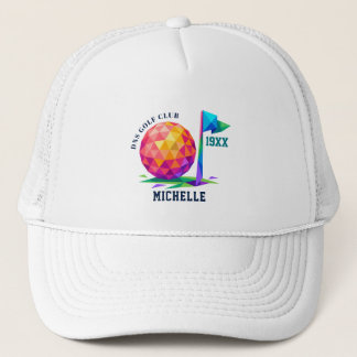 Personalized Golf Club Name Classic Trucker Hat