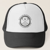 Personalized Golf Club Name Classic Trucker Hat (Front)