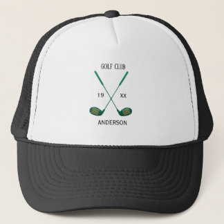 Personalized Golf Club Name Custom Trucker Hat 