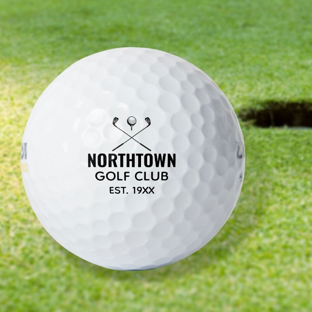 Personalized Golf Club Name Established Date Balls (Creator Uploaded)