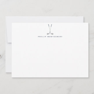 Personalized Golf Clubs Card