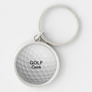 Personalized Golf Coach Keychain