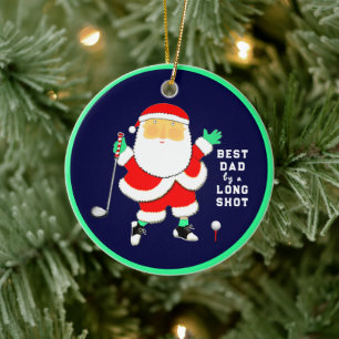 Personalized Golf Collectable Ceramic Ornament