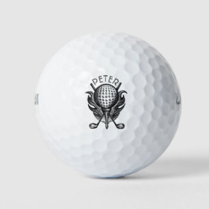 Personalized Golf Course Ball Tee Club Custom Gift