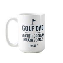 Personalized Golf Dad and Yacht Rock Gift for Men
