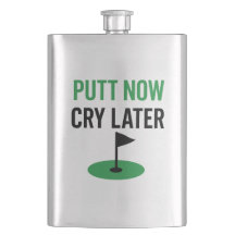 Personalized Golf Flask