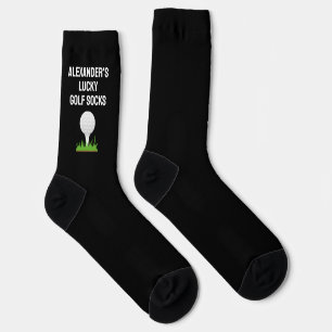 Personalized Golf Funny Golfer Custom Sport Player Socks