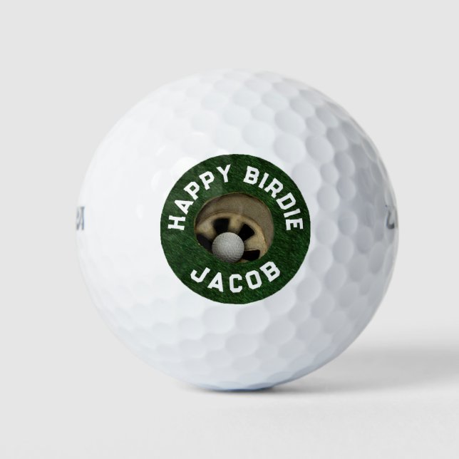 Personalized Golf Gift Collectable Balls (Front)