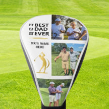 Personalized Golf Gifts for Dad Driver Headcover